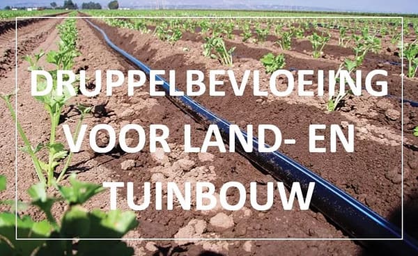 Druppelslang rechte klemkoppeling Druppelslang rechte klemkoppeling