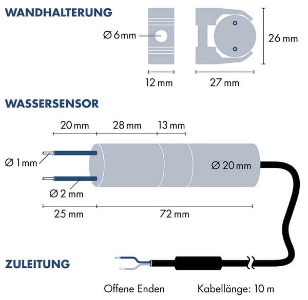 Waterniveauschakelaar WPS 1000 Waterniveauschakelaar WPS 1000